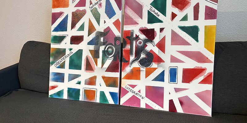 Abbildung eines Kunstprojekts