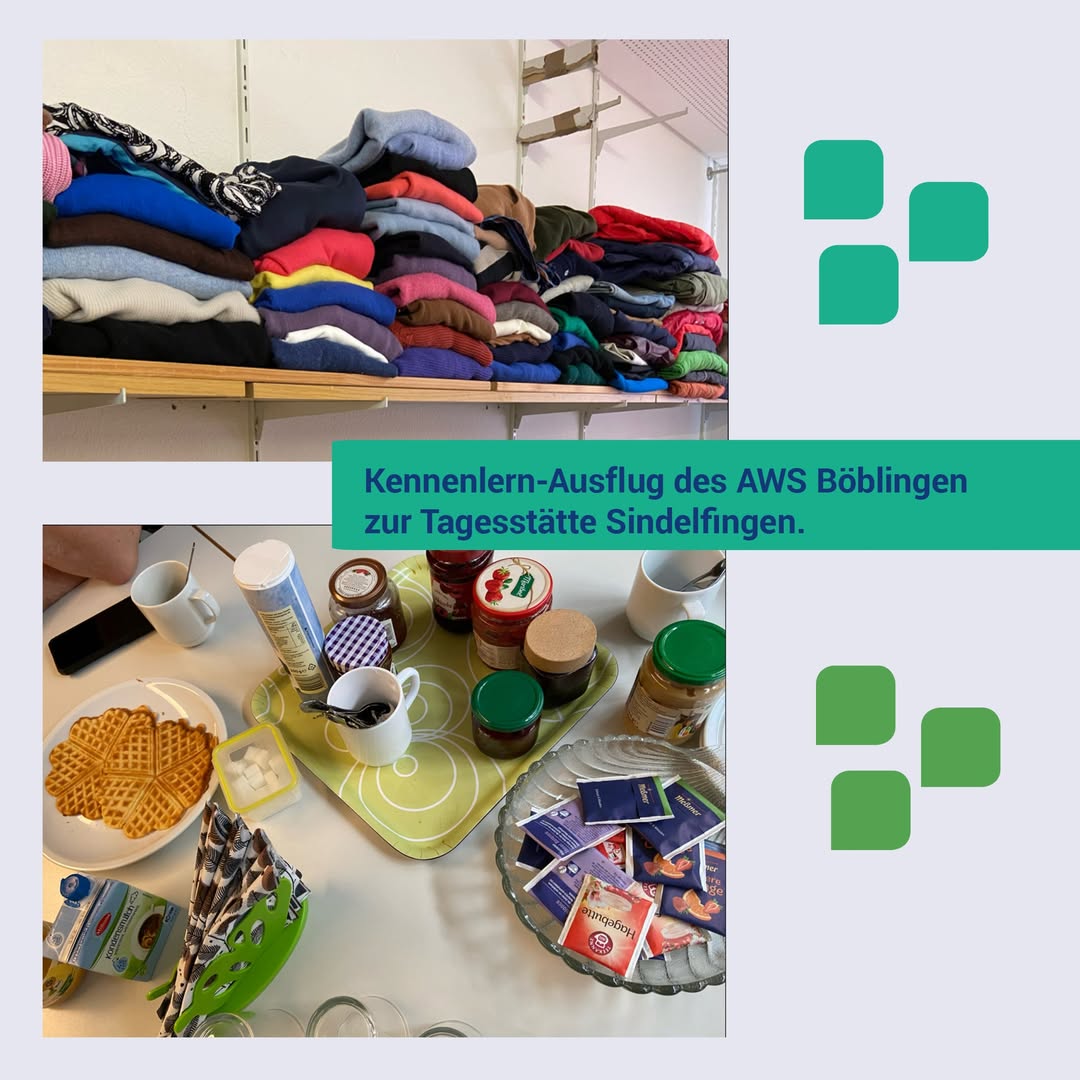Kürzlich waren mit sechs Klient*innen des AWS Böblingen zu Besuch im&hellip;