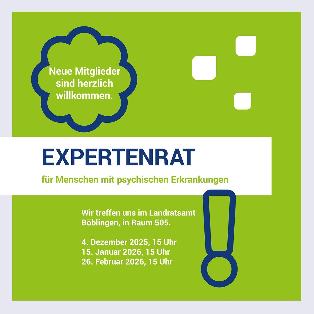 Expertenrat für Menschen mit psychischen Erkrankungen – wir suchen neue&hellip;