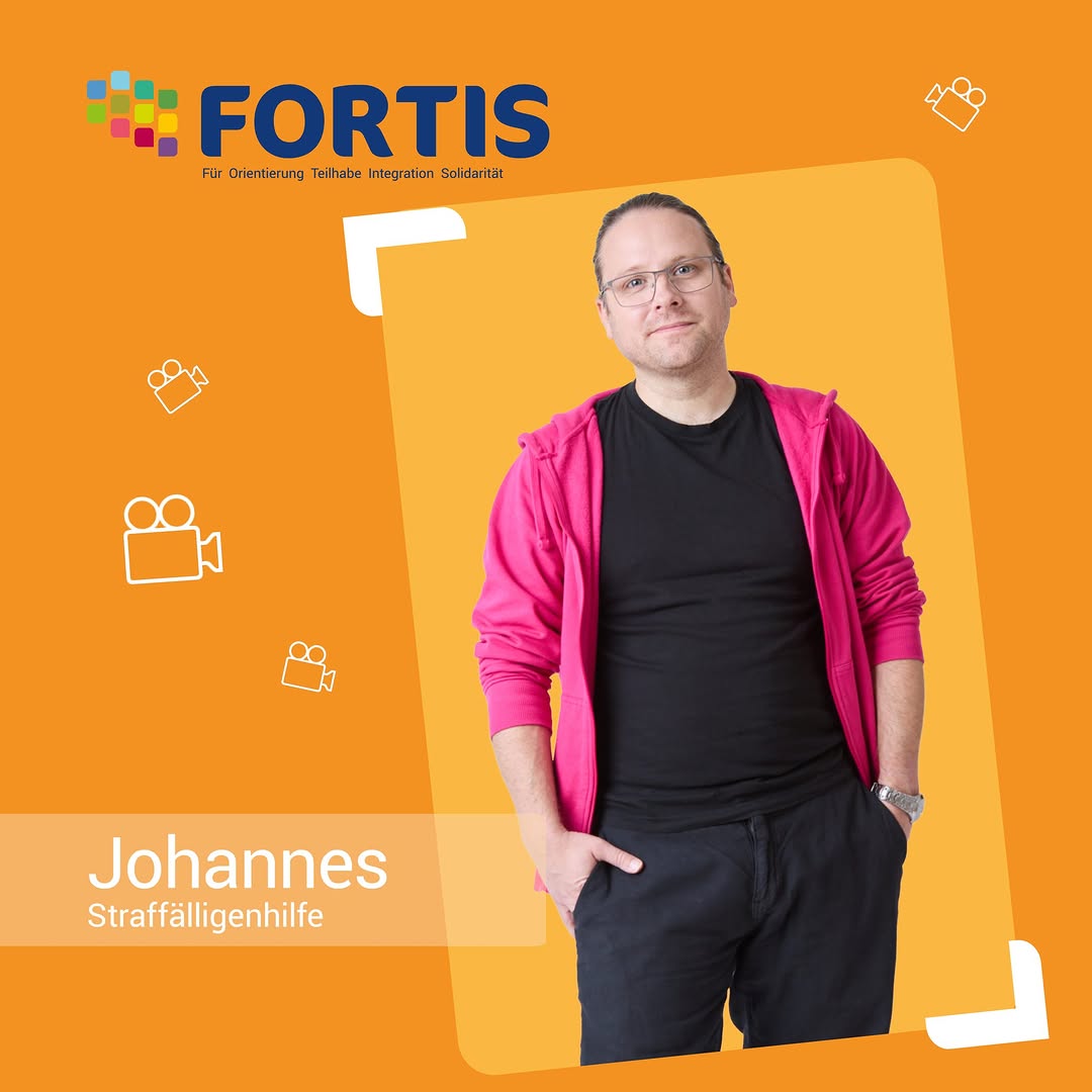  Hallo, ich bin Johannes! Ich leite die Straffälligenhilfe von Fortis im&hellip;