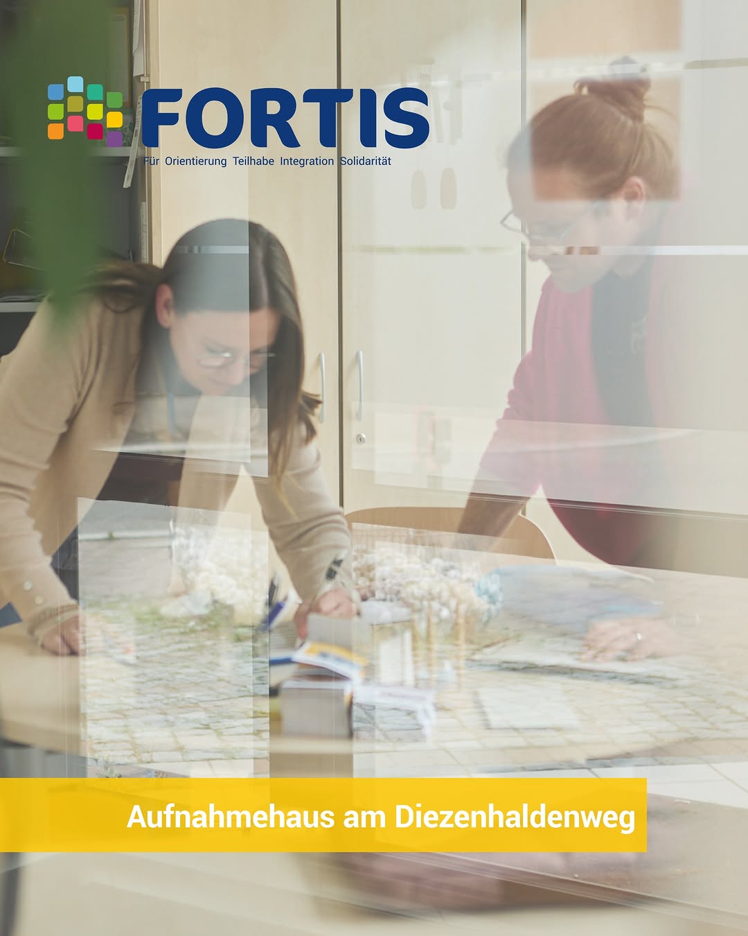 Im Aufnahmehaus Fortis e. V. am Standort Diezenhaldenweg in Böblingen arbeiten&hellip;