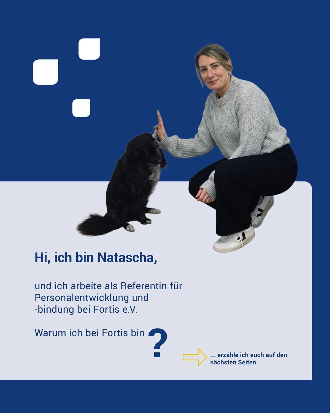 ➡Was hat dich bewogen, eine neue Stelle anzutreten? 
Sinnvolle Arbeit war für&hellip;