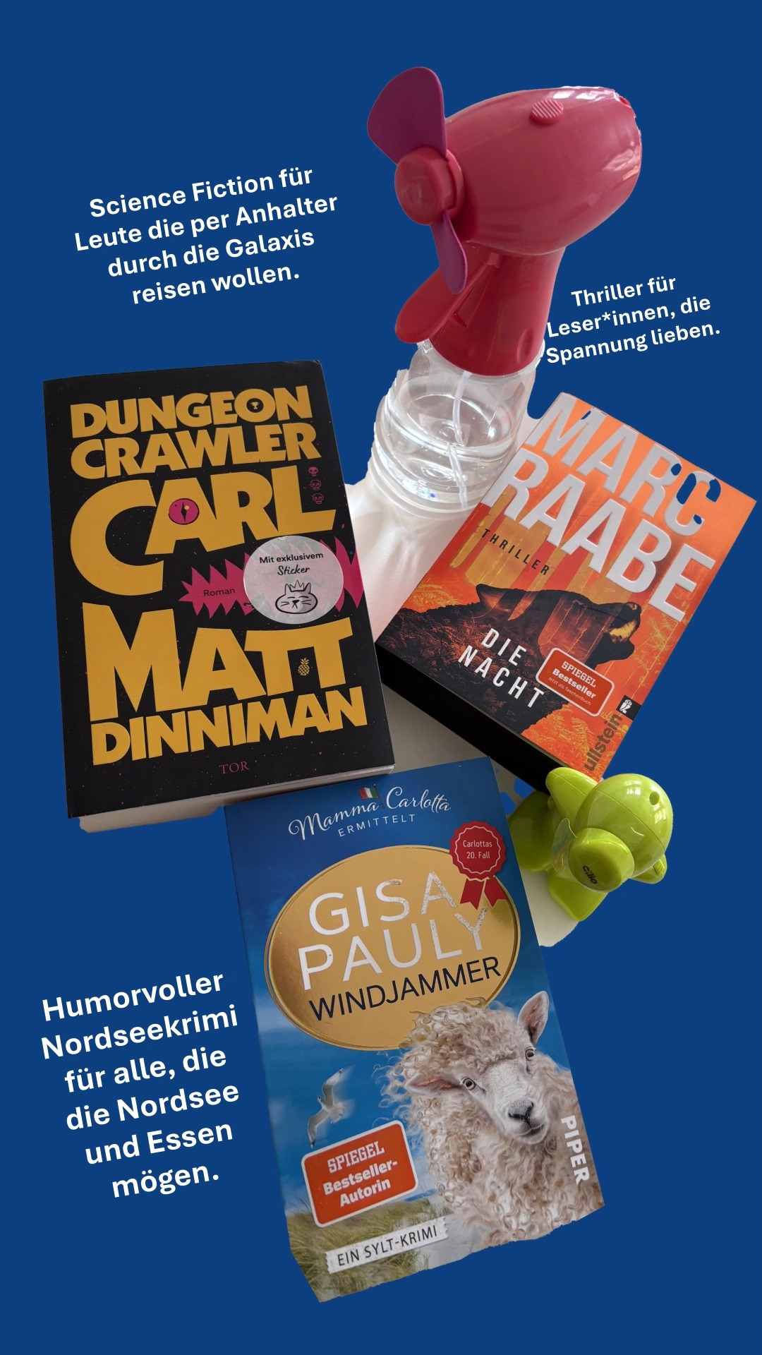 Claudi ist ein echter Bücherwurm… . Bei Ihrer Auswahl ist sie so ganz und gar&hellip;